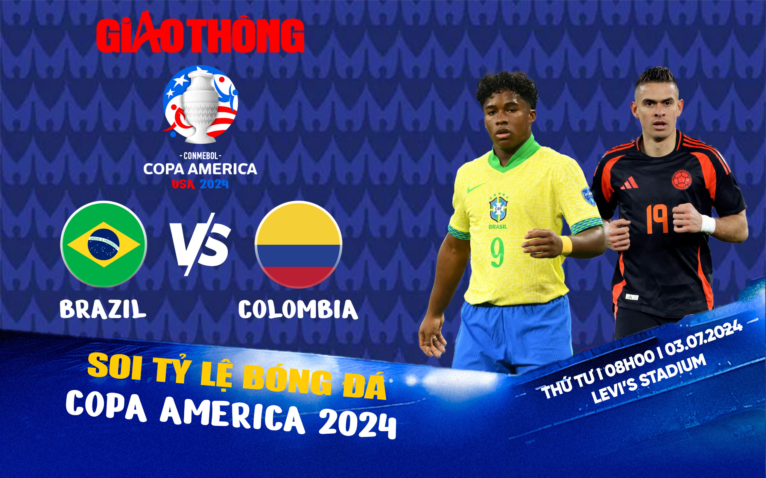 Soi tỷ lệ Brazil vs Colombia (8h ngày 3/7), bảng D Copa America 2024- Ảnh 1.