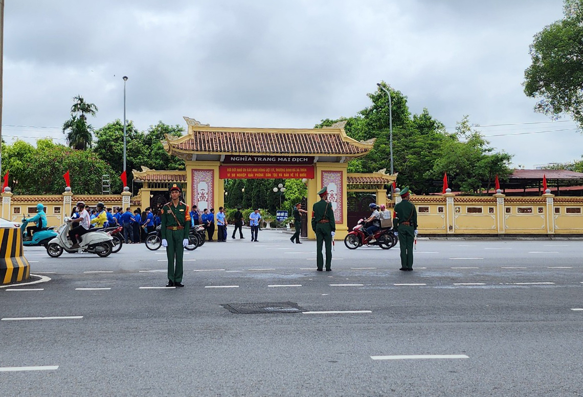 Chủ tịch nước Tô Lâm kiểm tra công tác chuẩn bị Quốc tang Tổng Bí thư Nguyễn Phú Trọng- Ảnh 5.