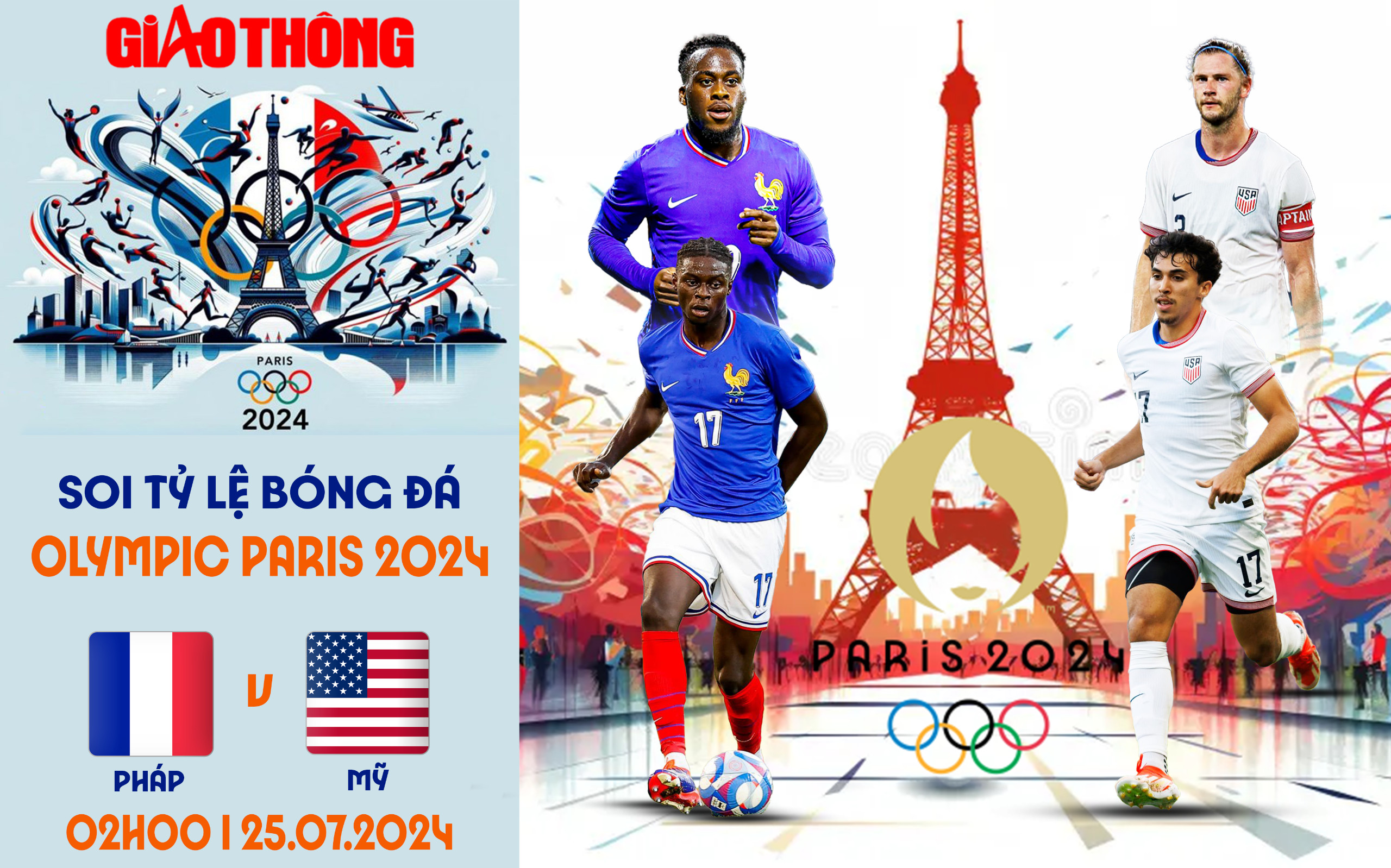 Soi tỷ lệ Pháp vs Mỹ (2h ngày 25/7), bảng A bóng đá nam Olympic 2024- Ảnh 1.