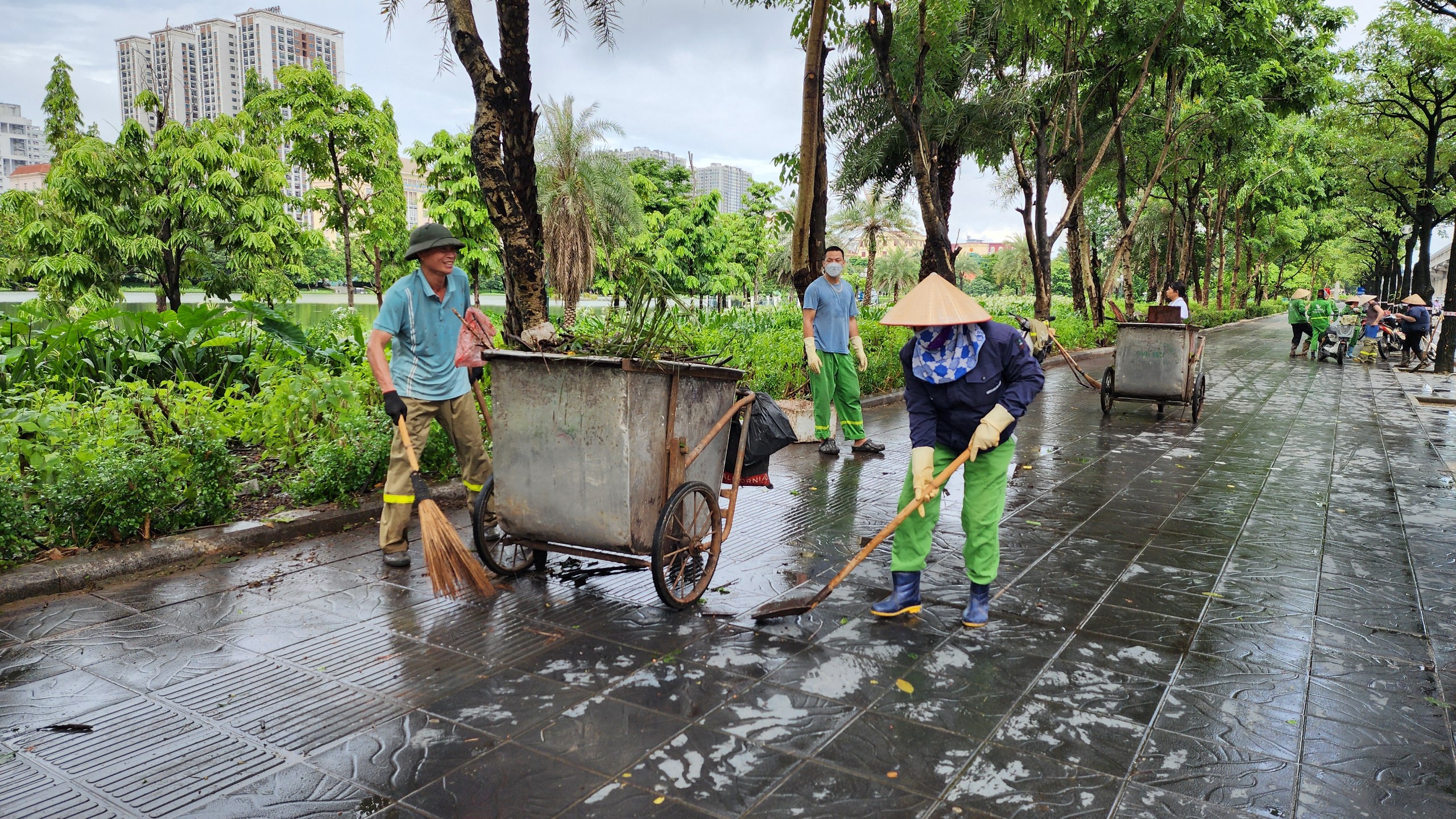 Chủ tịch nước Tô Lâm kiểm tra công tác chuẩn bị Quốc tang Tổng Bí thư Nguyễn Phú Trọng- Ảnh 6.