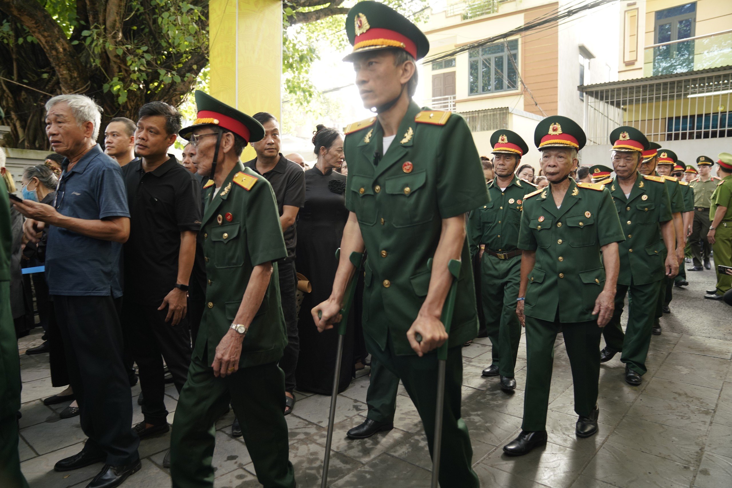 Nghẹn ngào lễ viếng Tổng Bí thư Nguyễn Phú Trọng tại quê nhà- Ảnh 4.