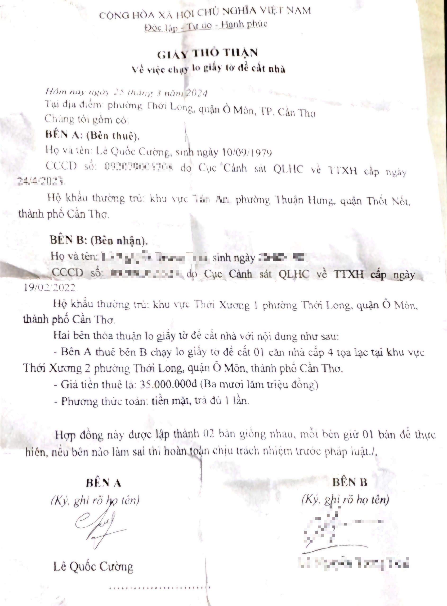 Cần Thơ: Kỳ lạ nhà xây trái phép trên hành lang đường bộ ung dung tồn tại- Ảnh 1.