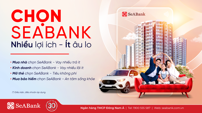 Hè tưng bừng, chọn SeABank - nhiều lợi ích - ít âu lo- Ảnh 1.