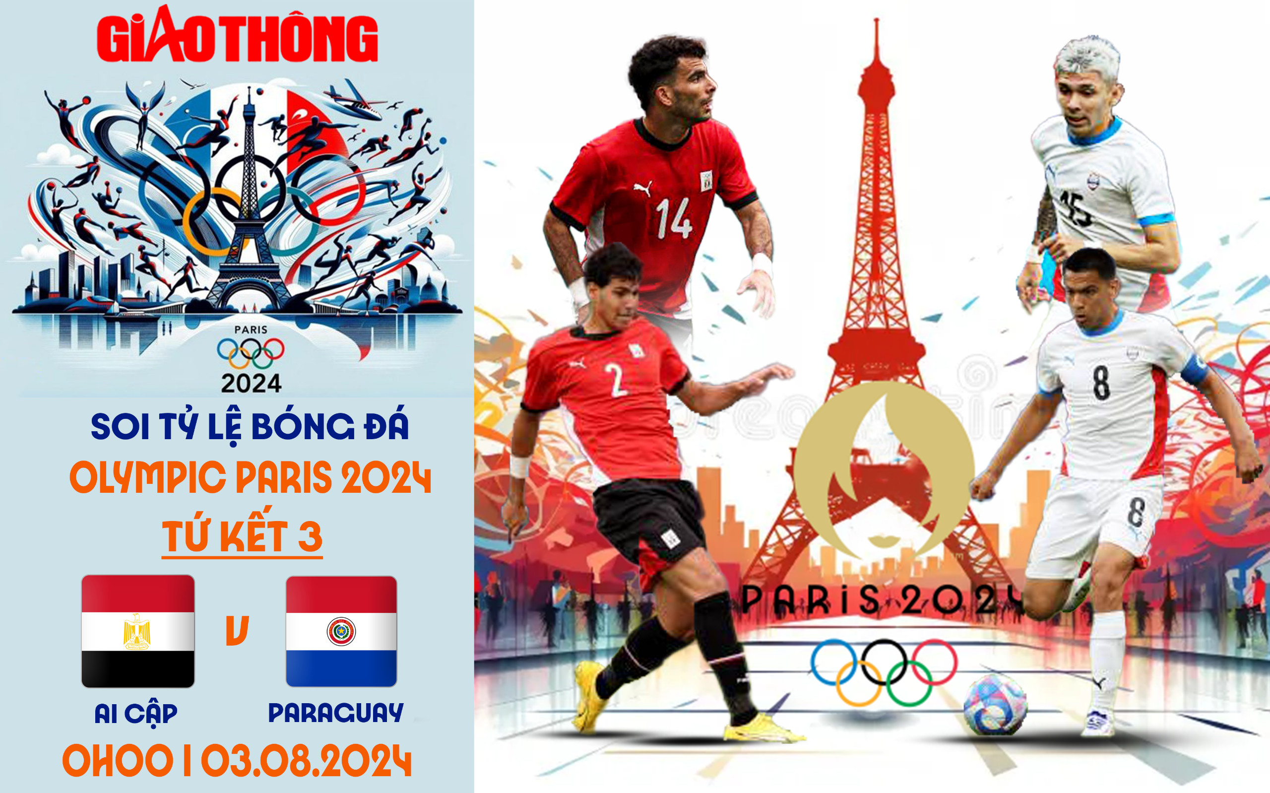 Nhận định, soi tỷ lệ Ai Cập vs Paraguay (0h ngày 3/8), tứ kết bóng đá nam Olympic 2024- Ảnh 1.