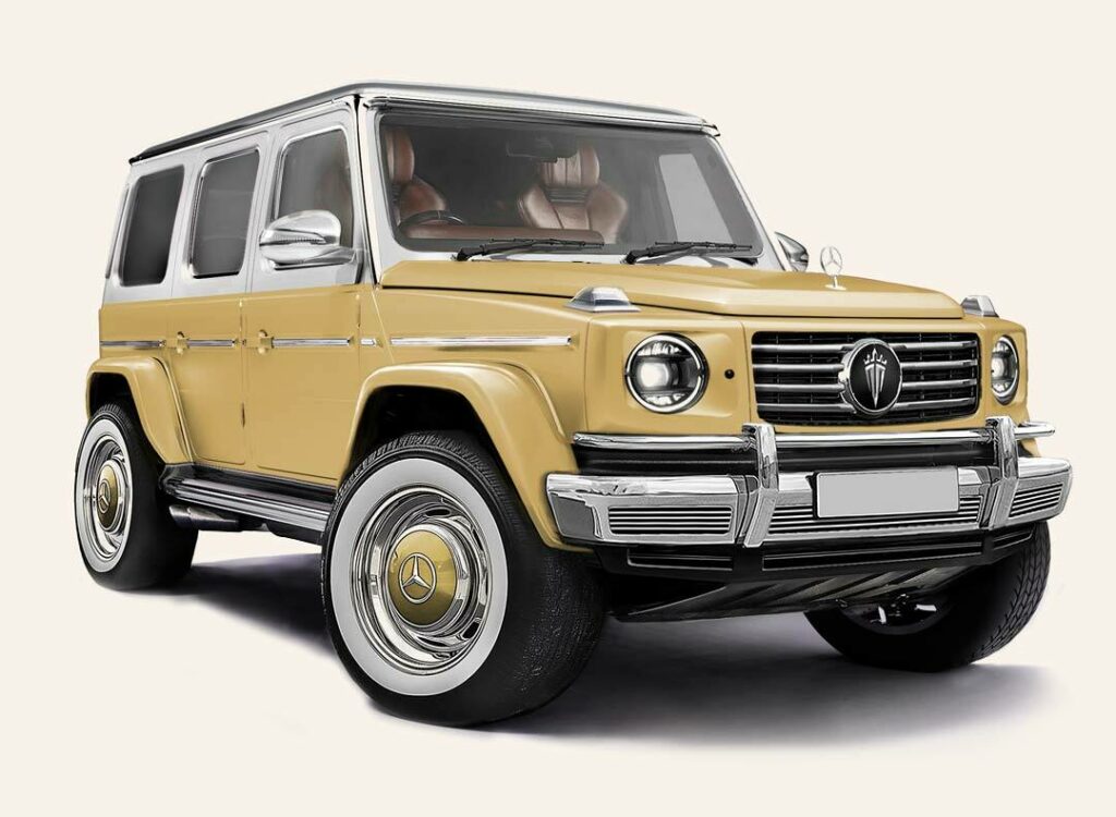 Mercedes-Benz G-Class mang phong cách hoài cổ- Ảnh 1.