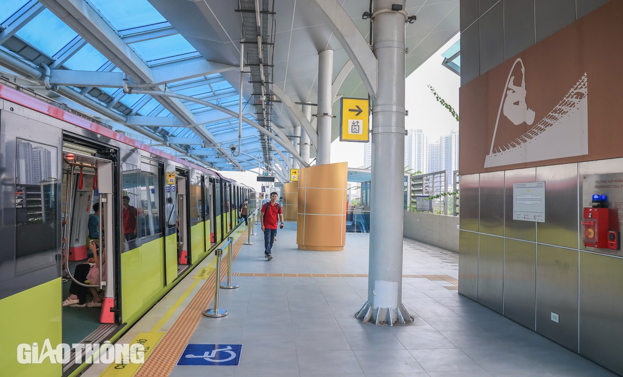 Bất ngờ với bức tranh đặc biệt tại các nhà ga metro Nhổn - ga Hà Nội- Ảnh 11.