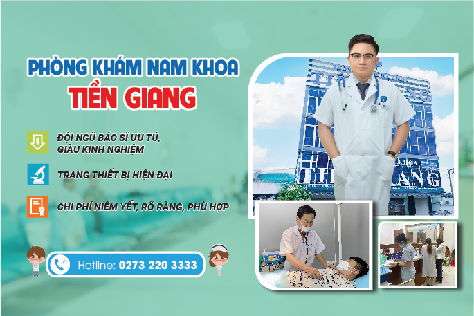 Phòng khám Nam khoa Tiền Giang - địa chỉ khám chữa bệnh uy tín ở Tiền Giang- Ảnh 1.