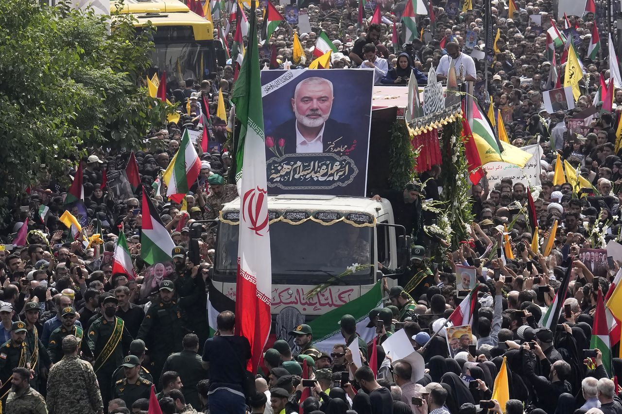 Iran tuyên bố đóng cửa không phận trước lễ tang thủ lĩnh Hamas Ismail Haniyeh- Ảnh 1.