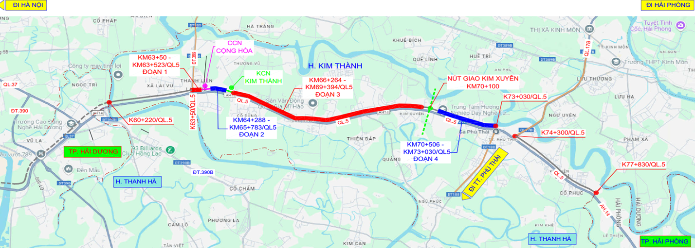 Vì sao Hải Dương khẩn trương triển khai đường gom phía bắc quốc lộ 5 qua huyện Kim Thành?- Ảnh 2.