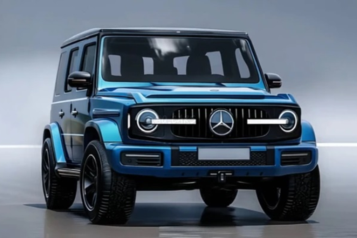 Mercedes-Benz G-Class mini lộ diện hình ảnh đầu tiên- Ảnh 1.