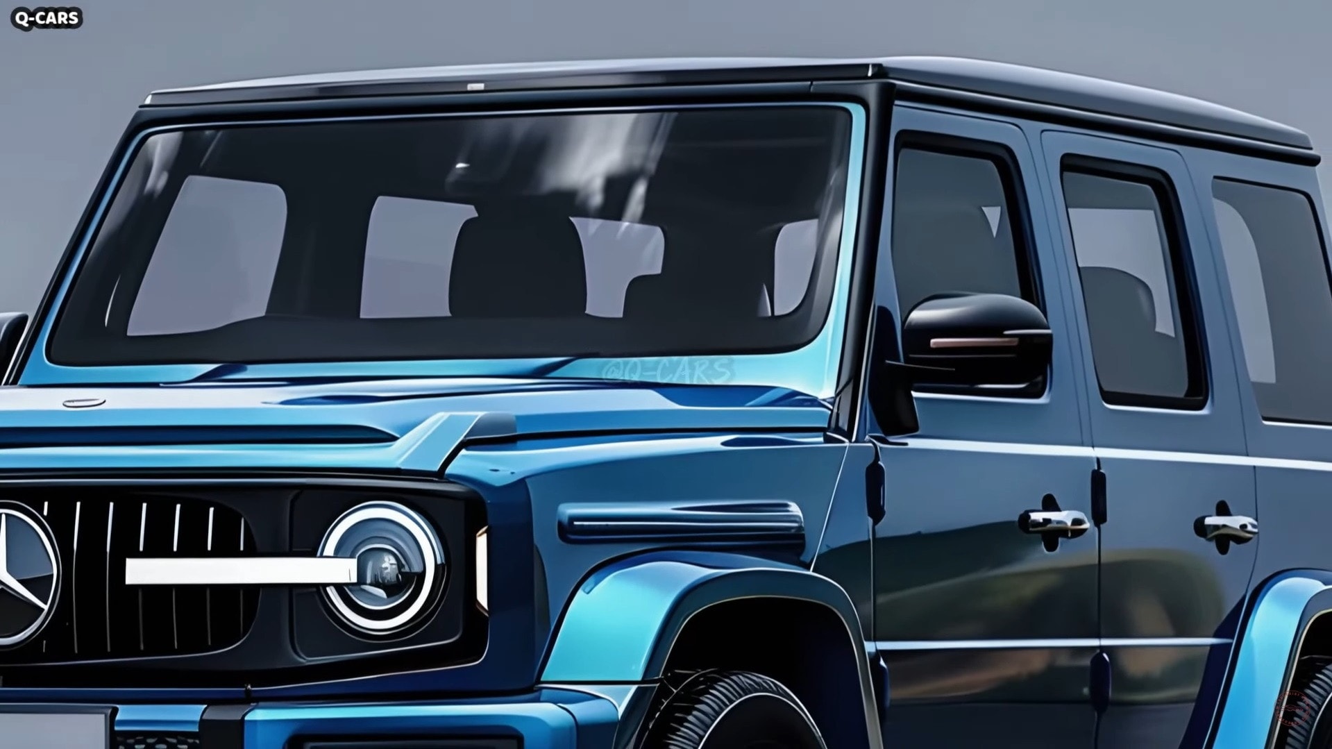 Mercedes-Benz G-Class mini lộ diện hình ảnh đầu tiên