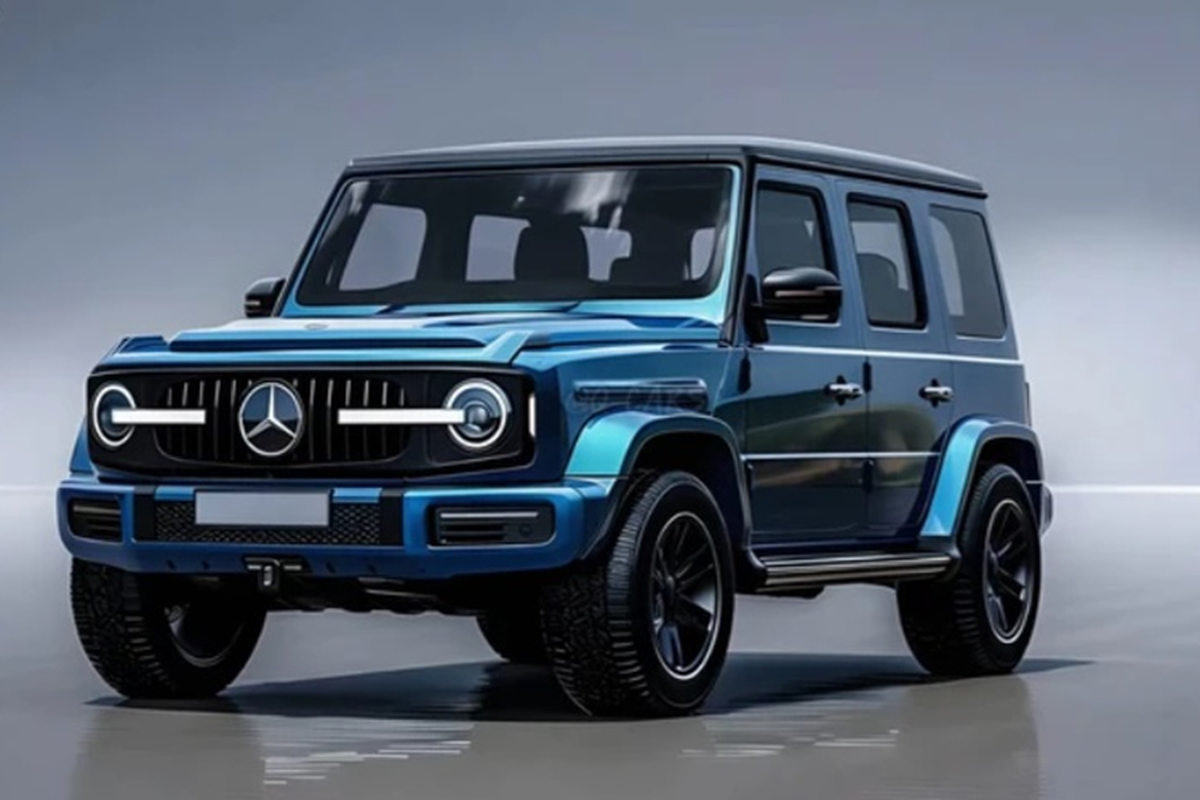 Mercedes-Benz G-Class mini lộ diện hình ảnh đầu tiên