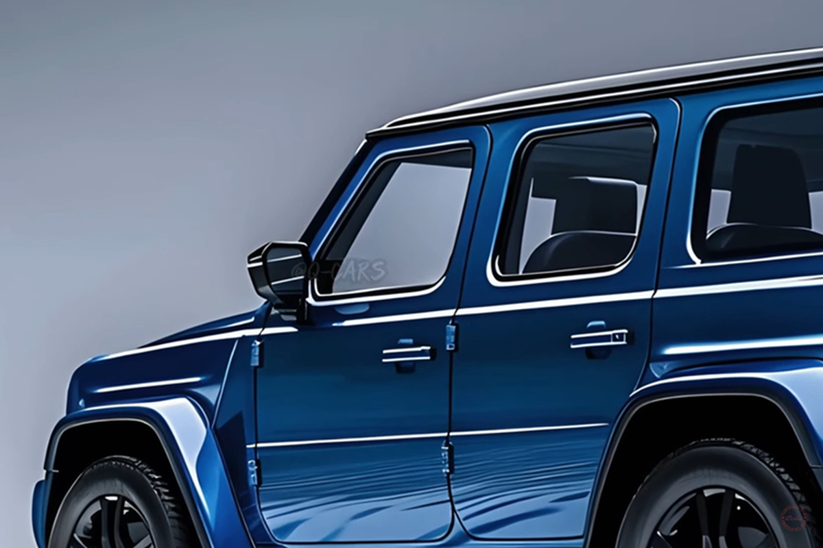 Mercedes-Benz G-Class mini lộ diện hình ảnh đầu tiên