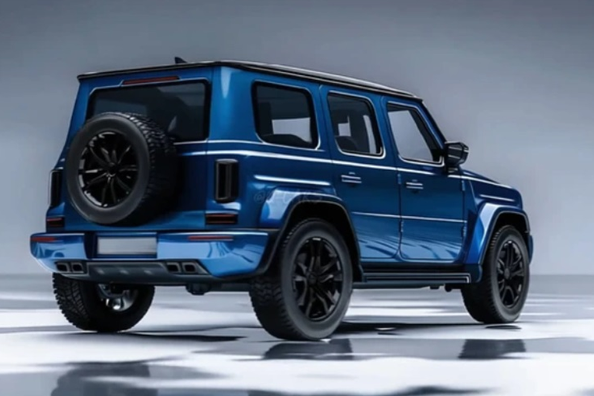 Mercedes-Benz G-Class mini lộ diện hình ảnh đầu tiên