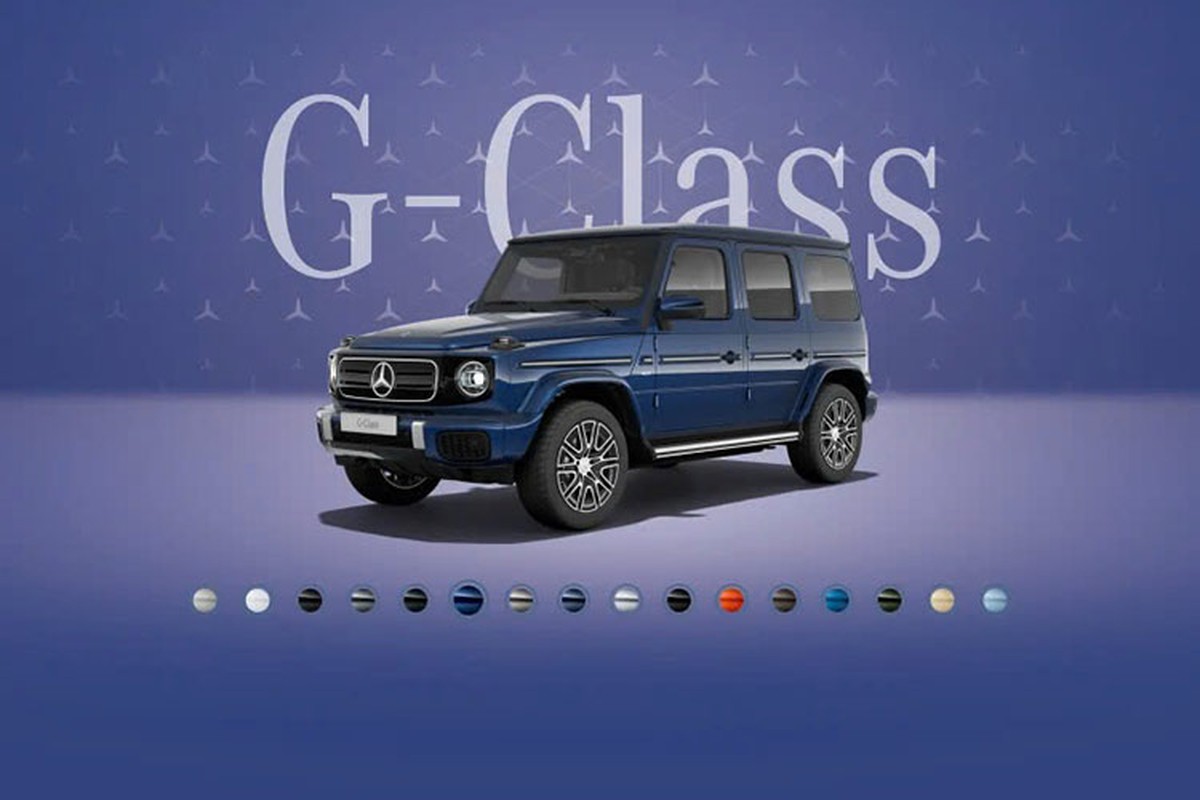 Mercedes-Benz G-Class mini lộ diện hình ảnh đầu tiên