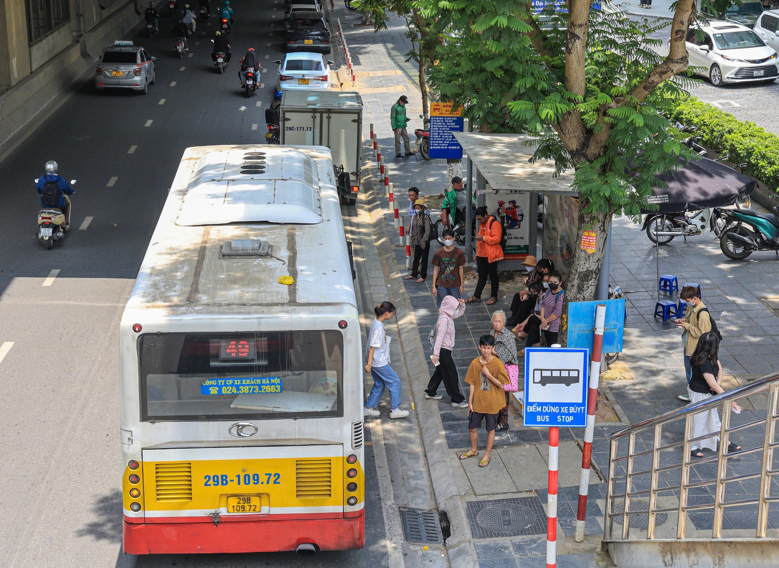 Hà Nội: 36 tuyến buýt kết nối với metro Nhổn - ga Hà Nội- Ảnh 7.