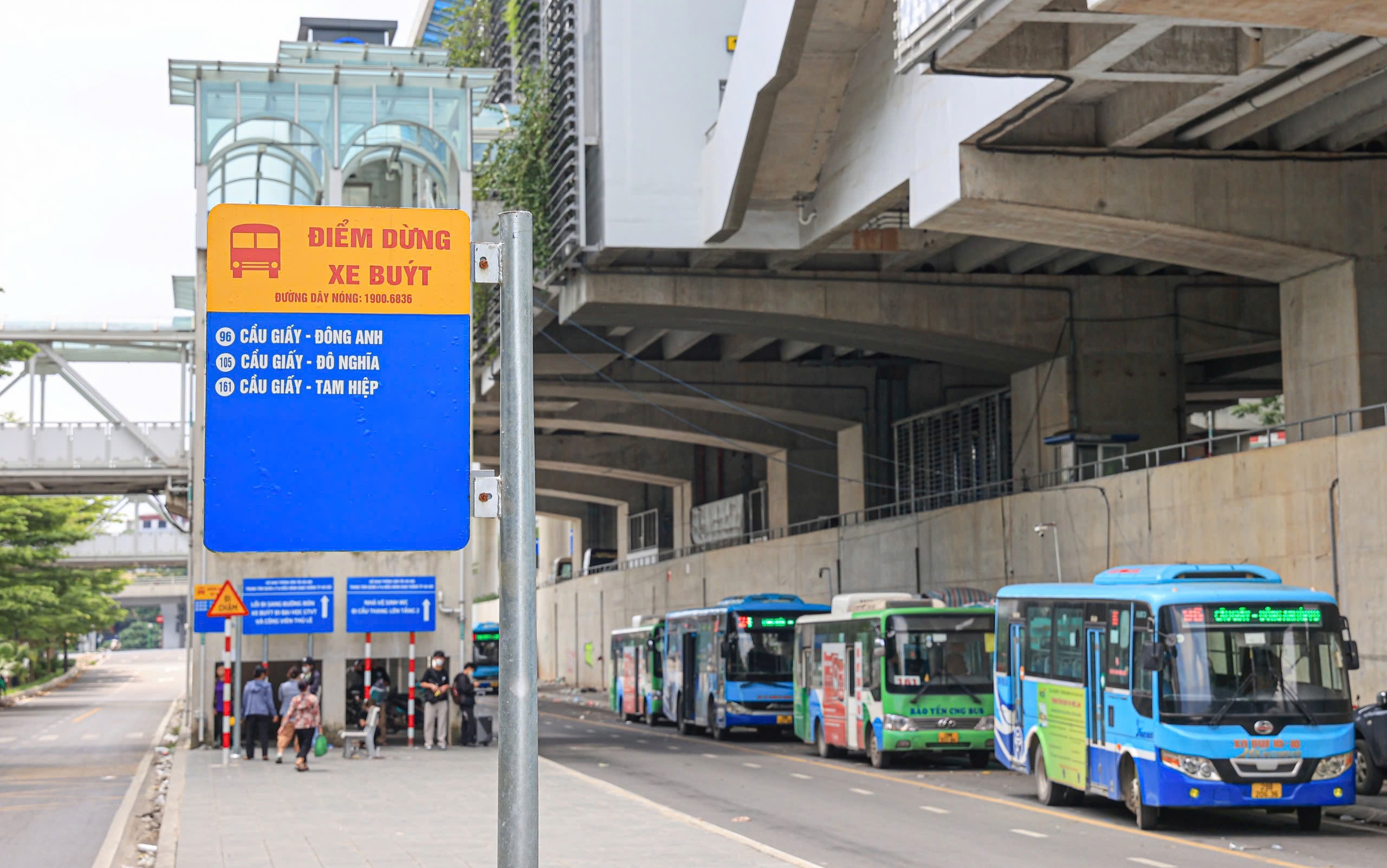 Hà Nội: 36 tuyến buýt kết nối với metro Nhổn - ga Hà Nội- Ảnh 10.