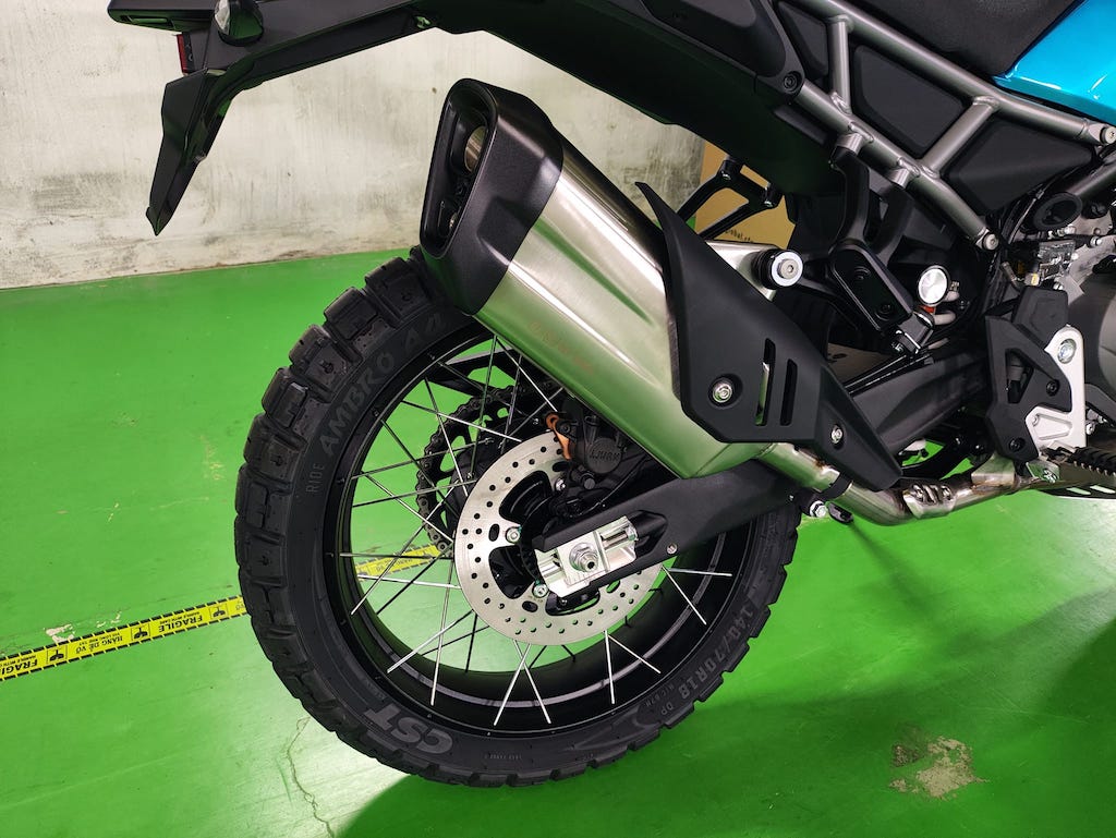 Xế phượt CFMoto 450MT mở bán tại Việt Nam, giá từ 165 triệu đồng- Ảnh 4. Xế phượt CFMoto 450MT mở bán tại Việt Nam, giá từ 165 triệu đồng- Ảnh 4.