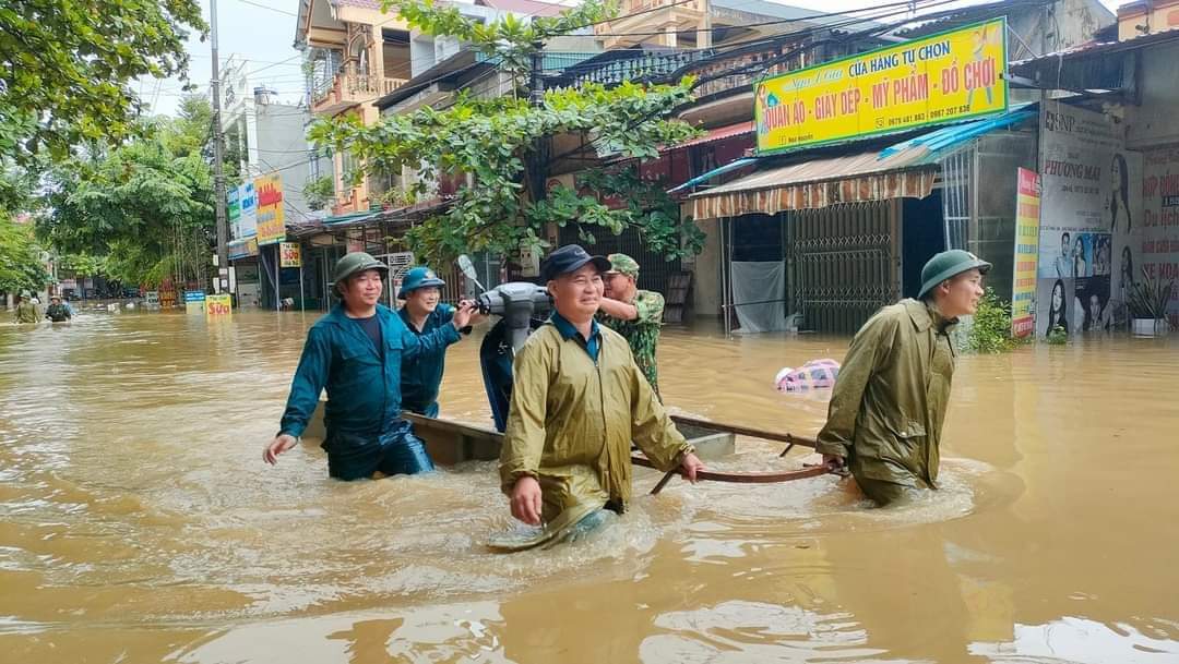 Tuyên Quang: Lũ sông Lô vượt mức báo động 3, gây ngập úng trên diện rộng- Ảnh 3.