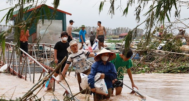 Nước sông cao nhất trong 16 năm, Hải Dương sơ tán người dân khỏi nơi có nguy cơ ngập lụt- Ảnh 3.