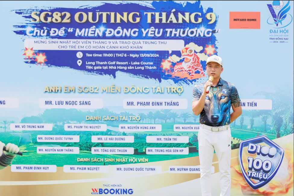 Các golfer tranh tài ở giải đấu gây quỹ ủng hộ đồng bào vùng lũ- Ảnh 1.