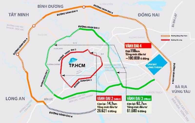 Nắn chỉnh tránh khu vực đông dân cư, thêm 2 cầu trên Vành đai 4 qua Long An- Ảnh 1.