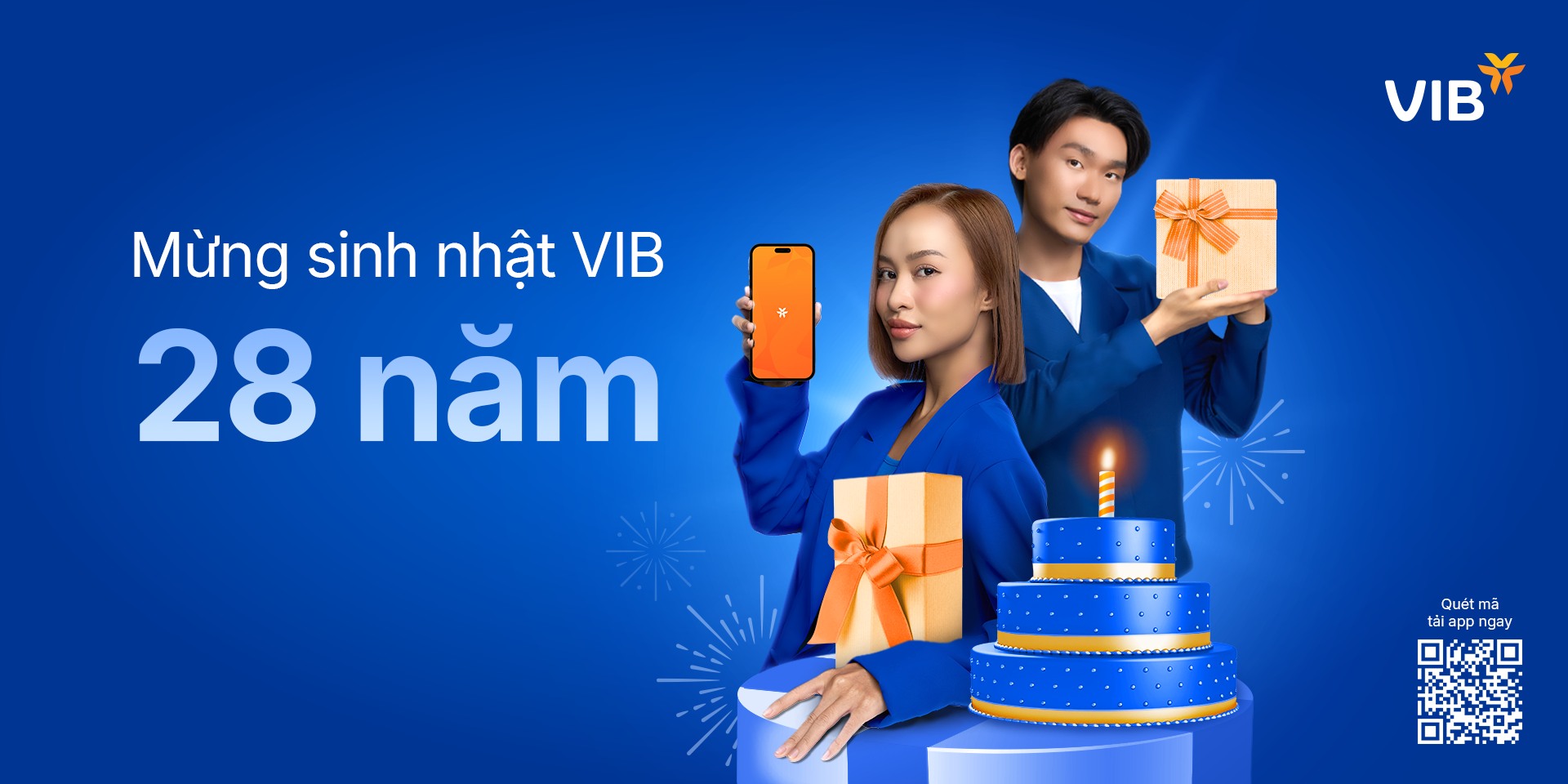 Mừng 28 năm thành lập, VIB ưu đãi không giới hạn tri ân khách hàng- Ảnh 1.