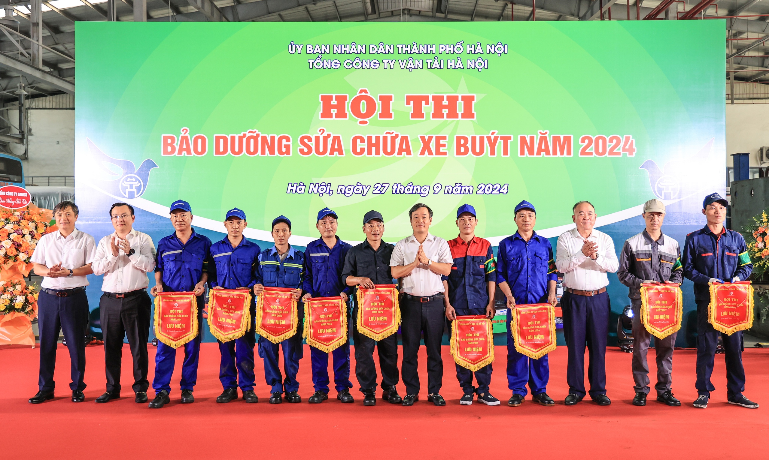 Sôi nổi hội thi bảo dưỡng sửa chữa xe buýt Transerco năm 2024- Ảnh 2.