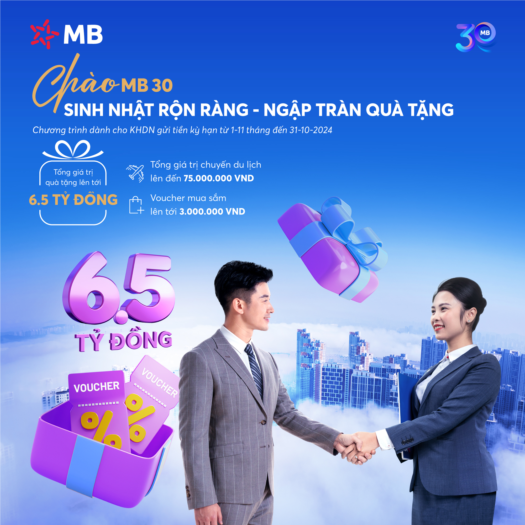 MB tri ân 30 năm đồng hành bền vững cùng doanh nghiệp Việt Nam- Ảnh 1.