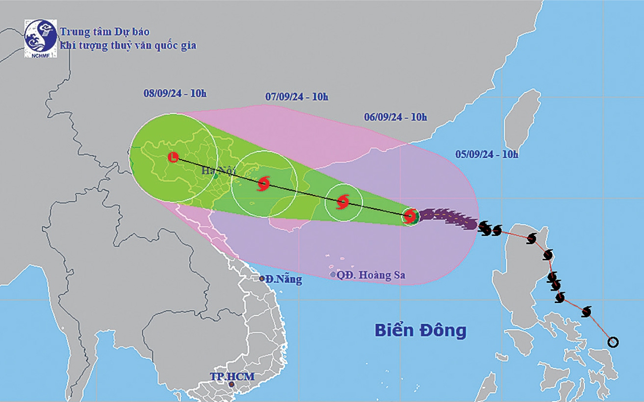 Sẵn sàng ứng phó siêu bão Yagi