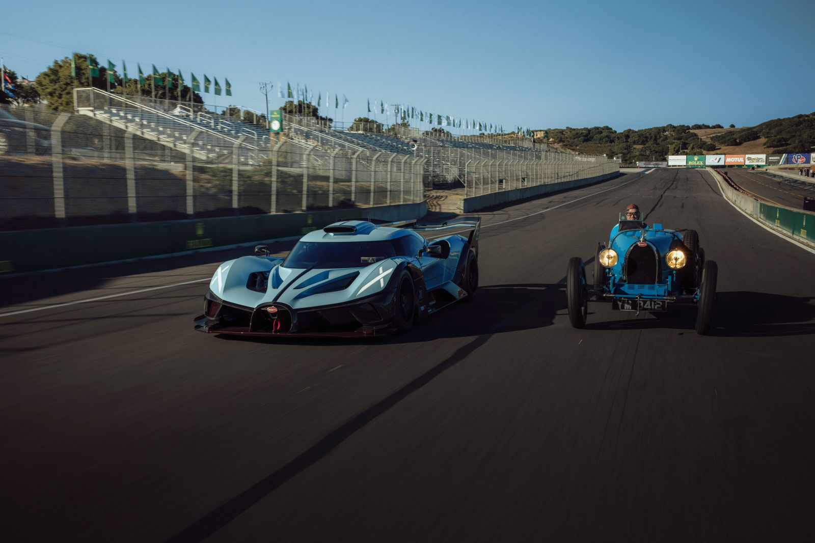 Bugatti Bolide chinh phục đường đua Laguna Seca để tri ân huyền thoại Type 35- Ảnh 7. Bugatti Bolide chinh phục đường đua Laguna Seca để tri ân huyền thoại Type 35- Ảnh 7.