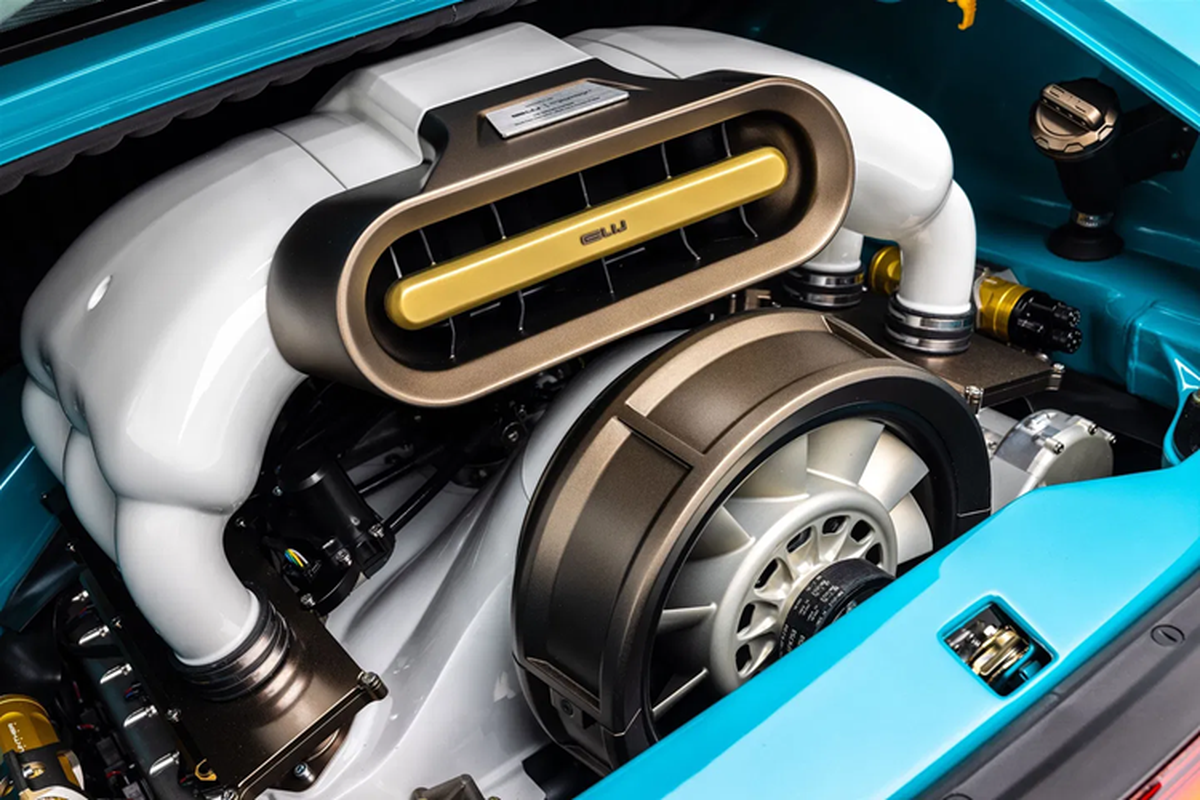 Xế cổ Porsche 911 mạnh mẽ hơn khi qua tay hãng độ- Ảnh 5.
