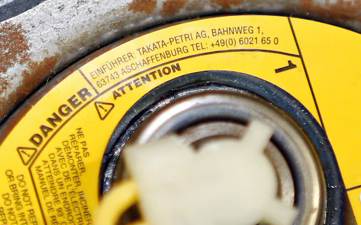 Túi khí Takata tiếp tục gây ám ảnh cho lái xe