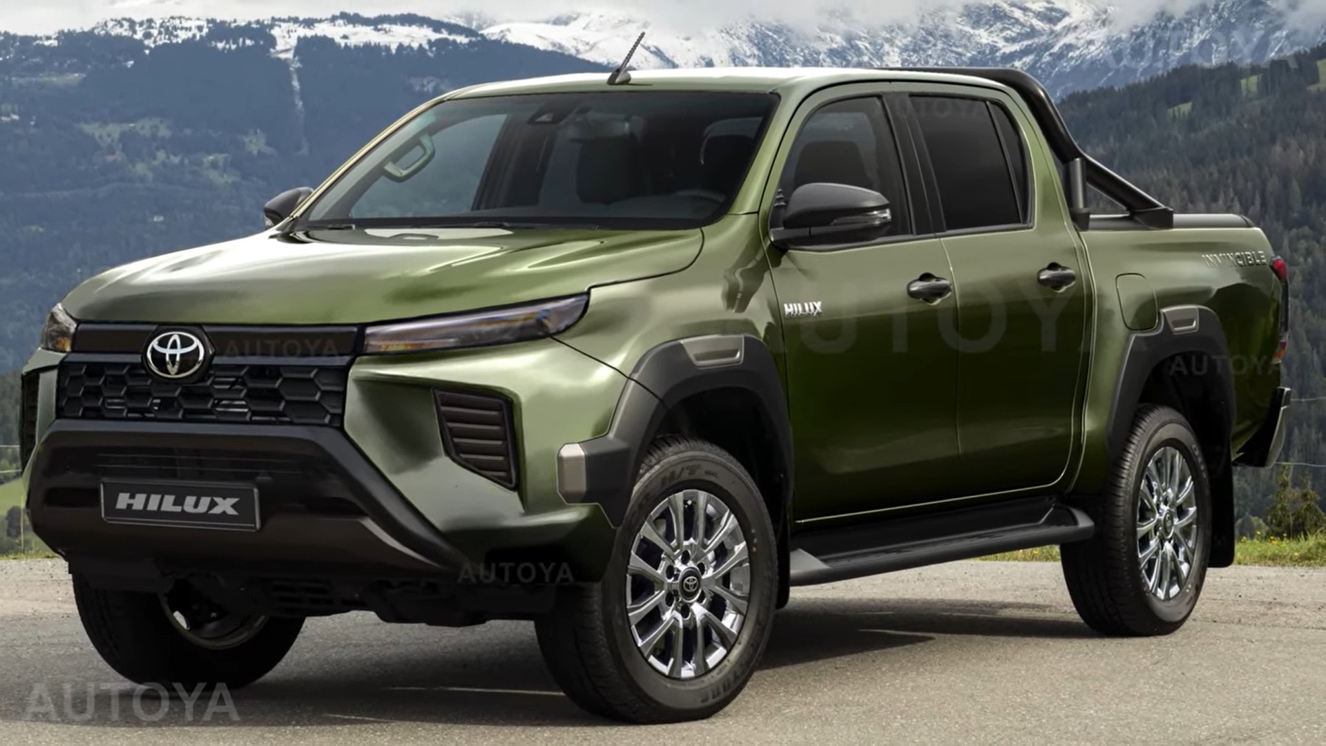 Rò rỉ hình ảnh Toyota Hilux 2026 với vô-lăng mới- Ảnh 1.