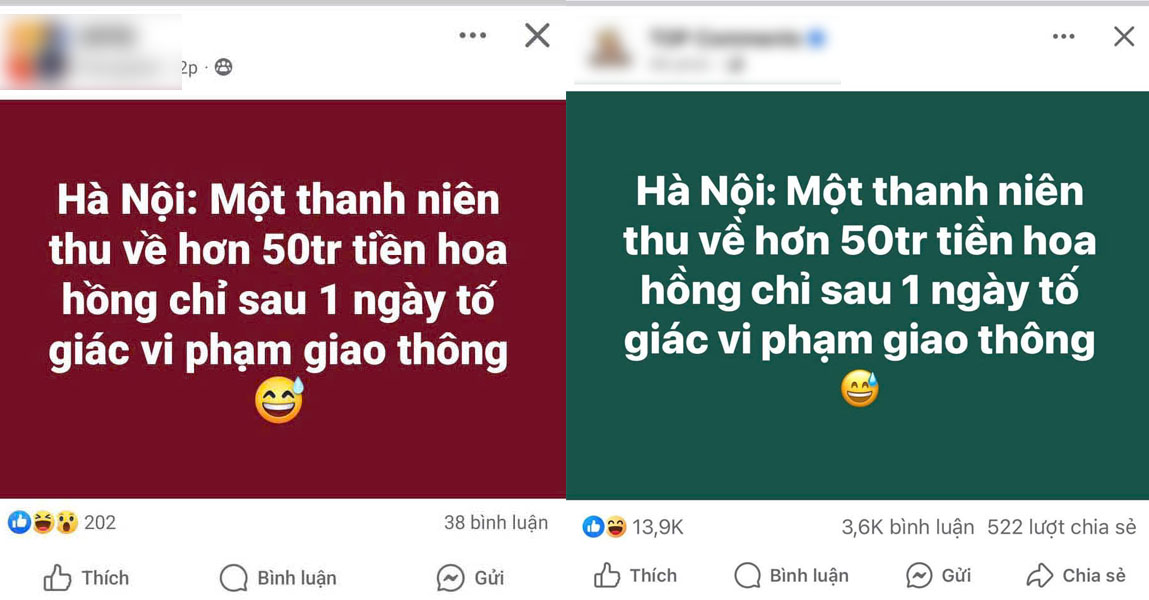 Bác thông tin "thu về 50 triệu đồng sau 1 ngày tố giác vi phạm giao thông"- Ảnh 1.