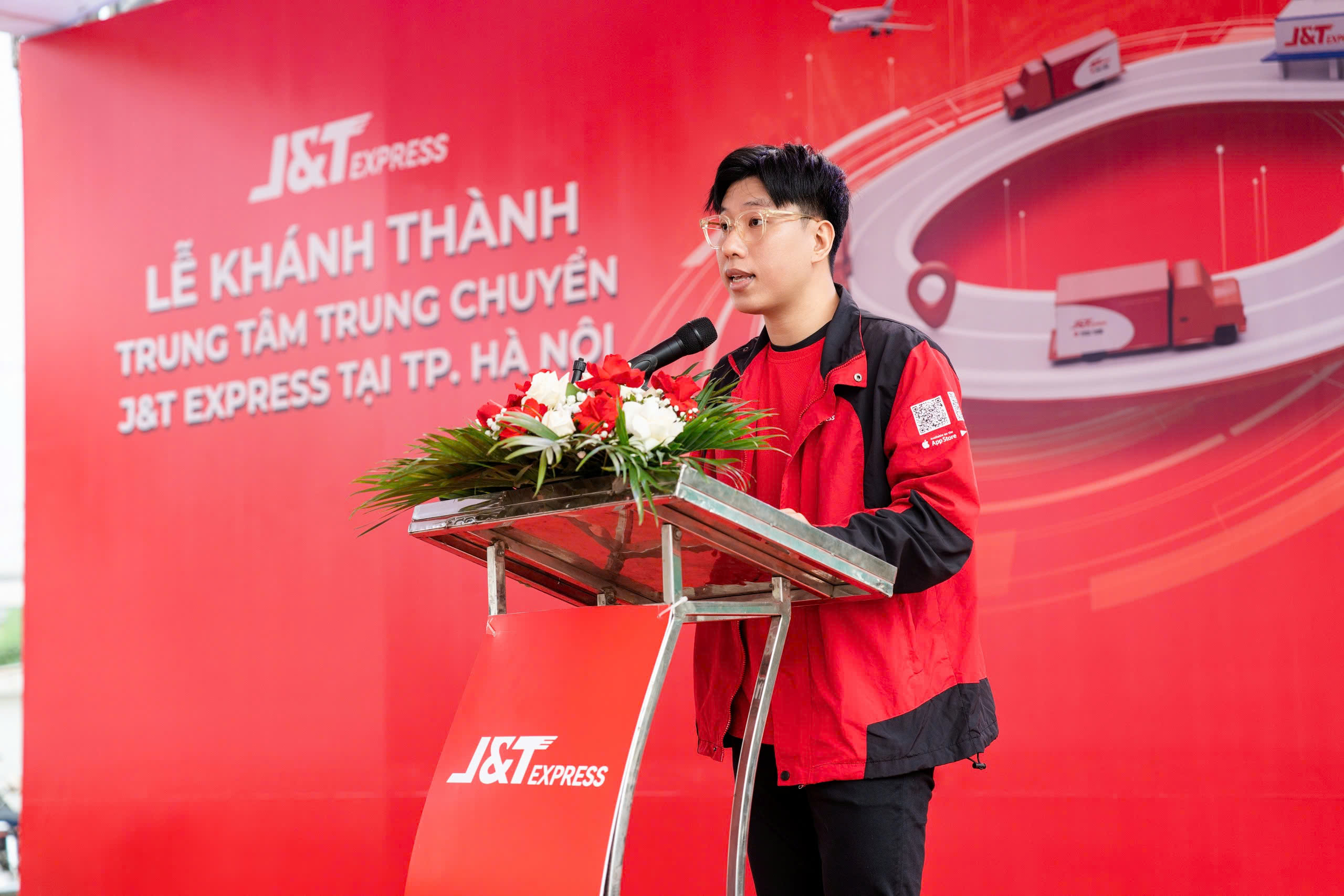 J&T Express khai trương trung tâm trung chuyển lớn nhất miền Bắc- Ảnh 1.