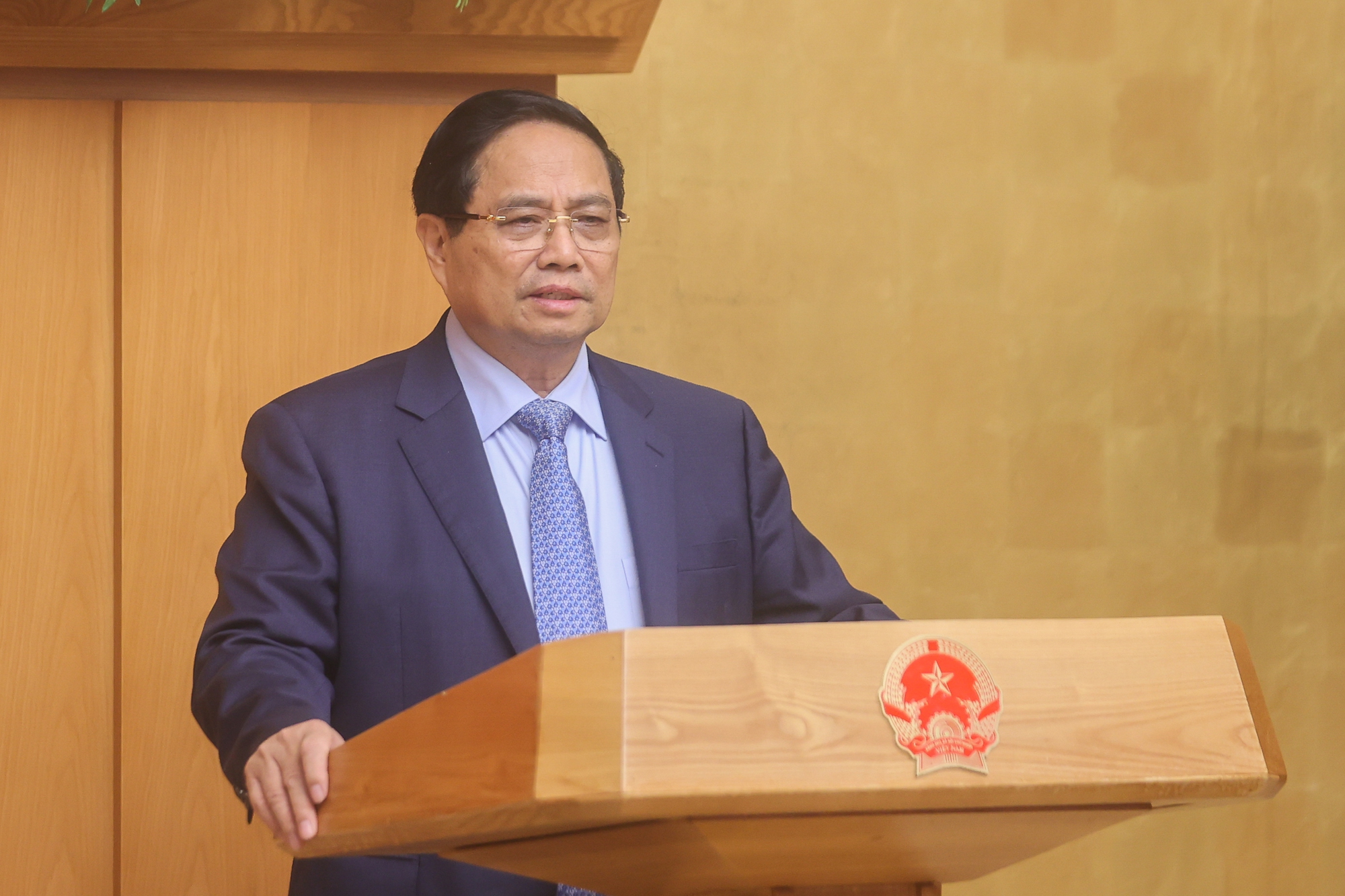 Thủ tướng chủ trì phiên họp Chính phủ về chính quyền địa phương hai cấp- Ảnh 1.