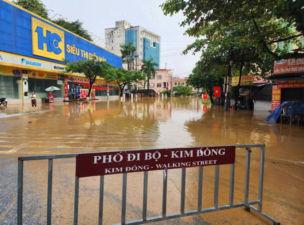 Cao Bằng: Gần 2.000 nhà bị ảnh hưởng do mưa lũ, lực lượng chức năng trắng đêm hỗ trợ- Ảnh 7.