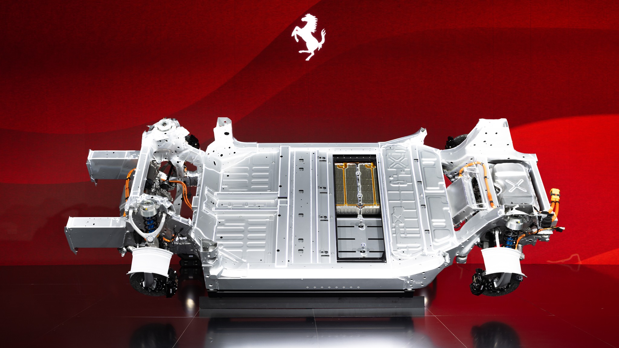 Ferrari hé lộ công nghệ trên mẫu xe điện đầu tiên- Ảnh 1. Ferrari hé lộ công nghệ trên mẫu xe điện đầu tiên- Ảnh 1.
