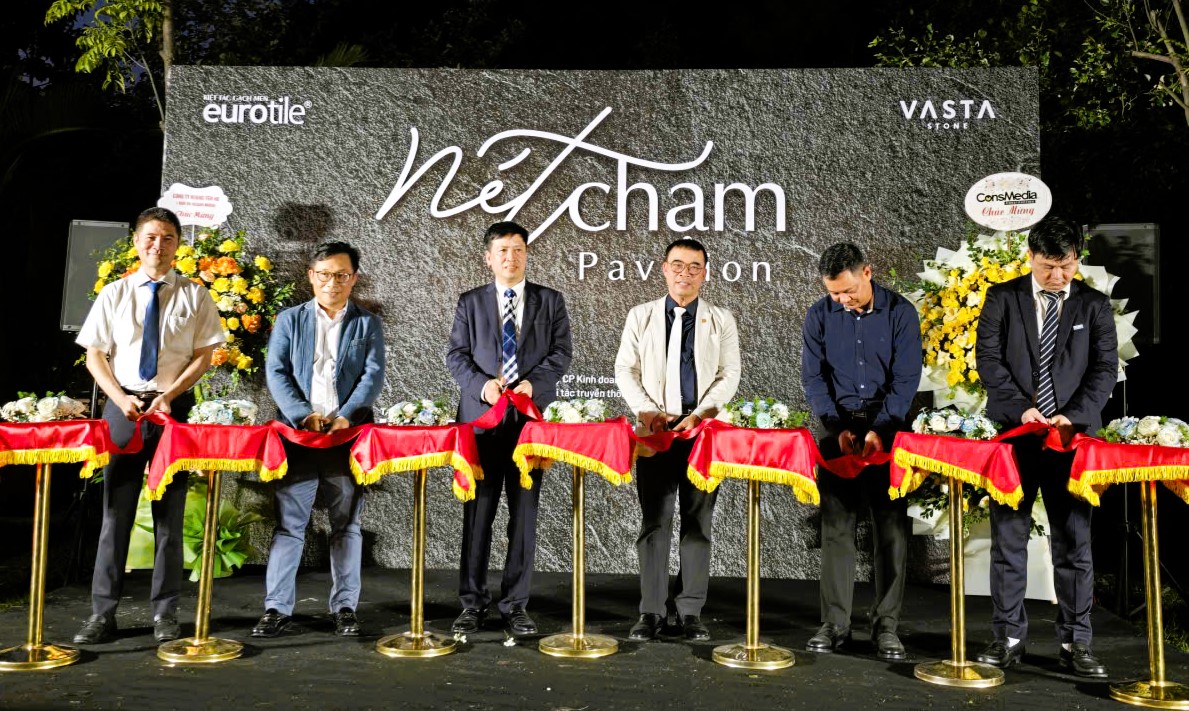 “Nét Chạm Pavilion”: Điểm hẹn của cảm xúc và xu hướng vật liệu hiện đại- Ảnh 1. “Nét Chạm Pavilion”: Điểm hẹn của cảm xúc và xu hướng vật liệu hiện đại- Ảnh 1.