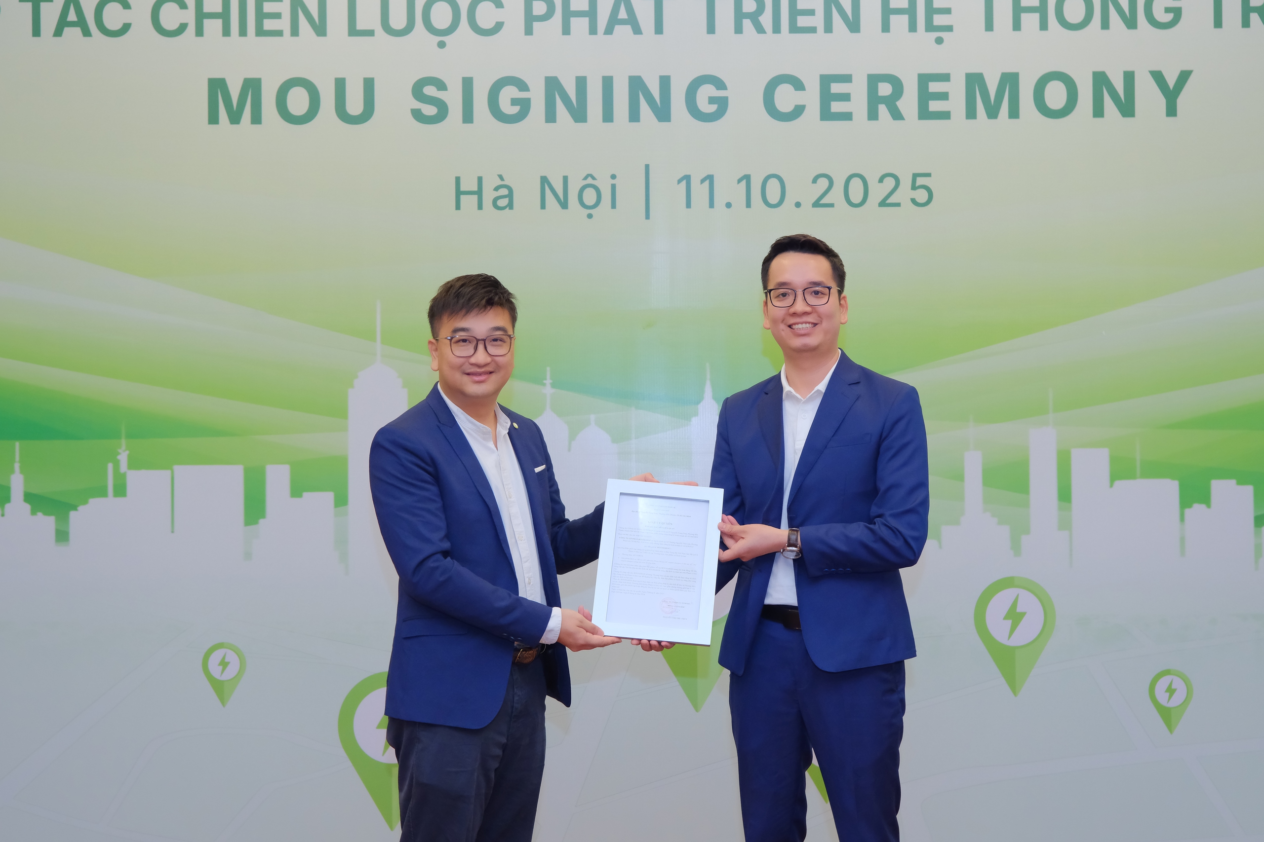 Hai doanh nghiệp bắt tay phát triển trạm sạc xe điện- Ảnh 2. Hai doanh nghiệp bắt tay phát triển trạm sạc xe điện- Ảnh 2.
