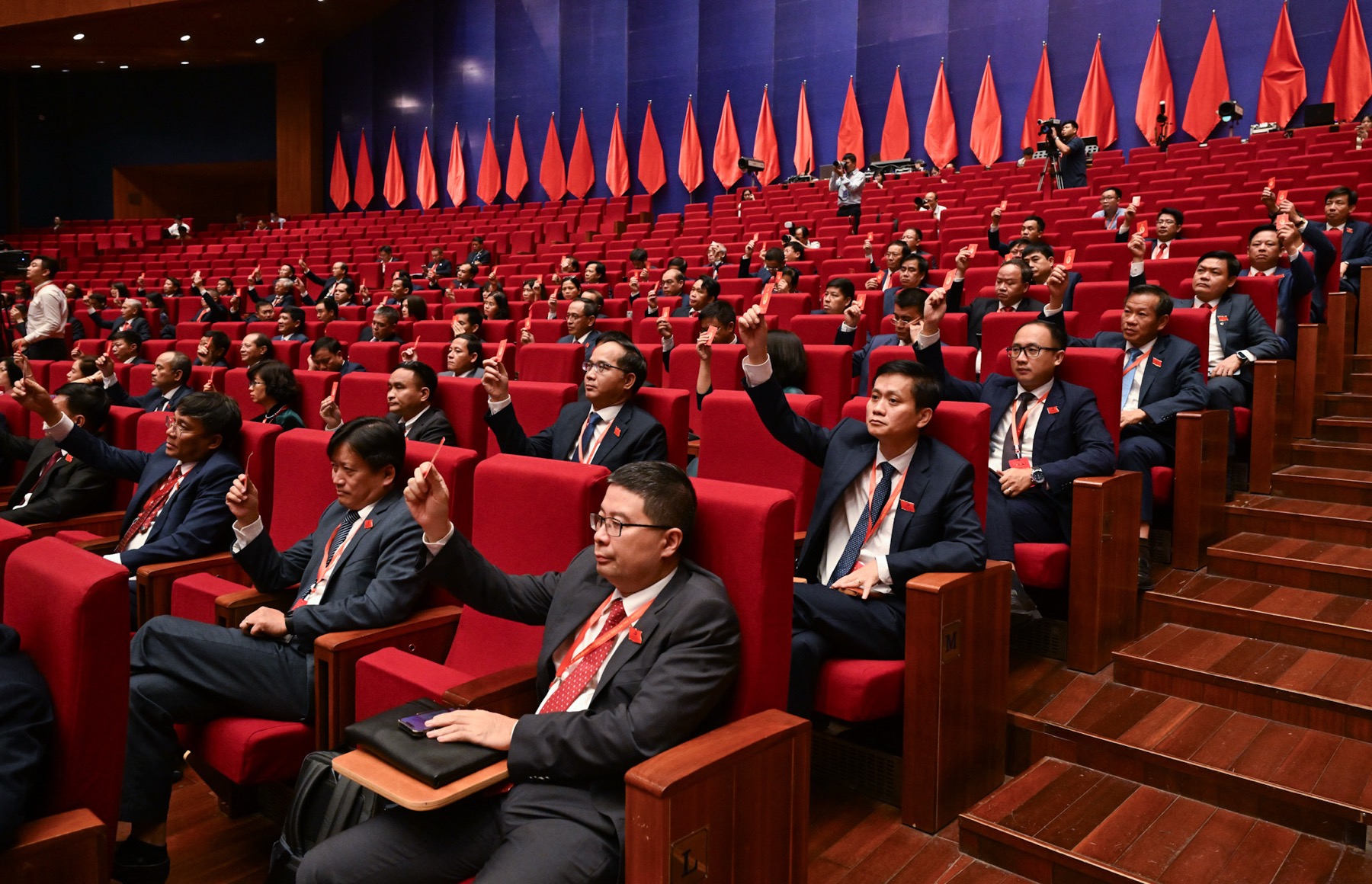 Chùm ảnh: Phiên trù bị Đại hội Đảng bộ Chính phủ lần thứ I- Ảnh 8.