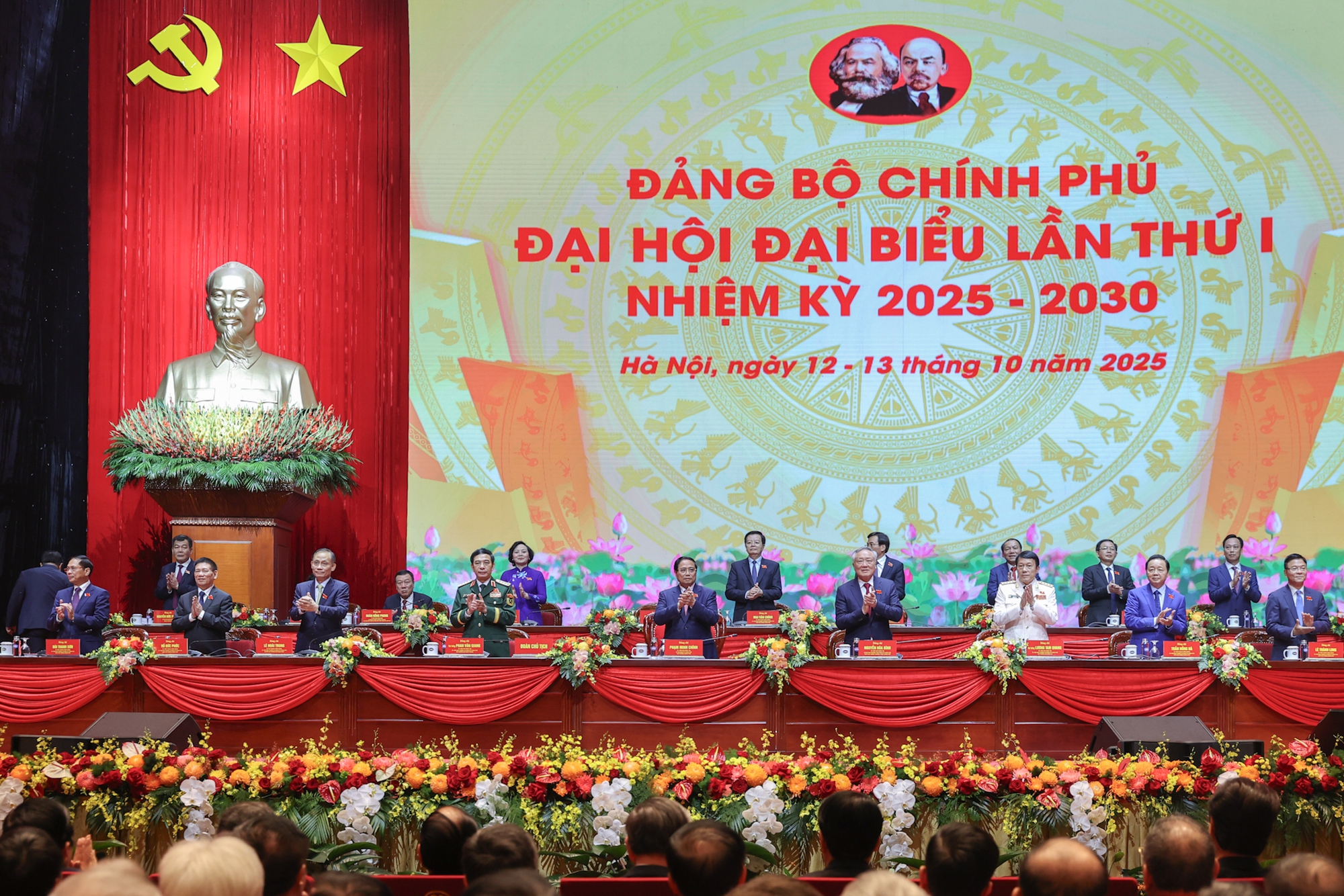 Tổng Bí thư Tô Lâm dự khai mạc Đại hội Đảng bộ Chính phủ lần thứ I- Ảnh 5.