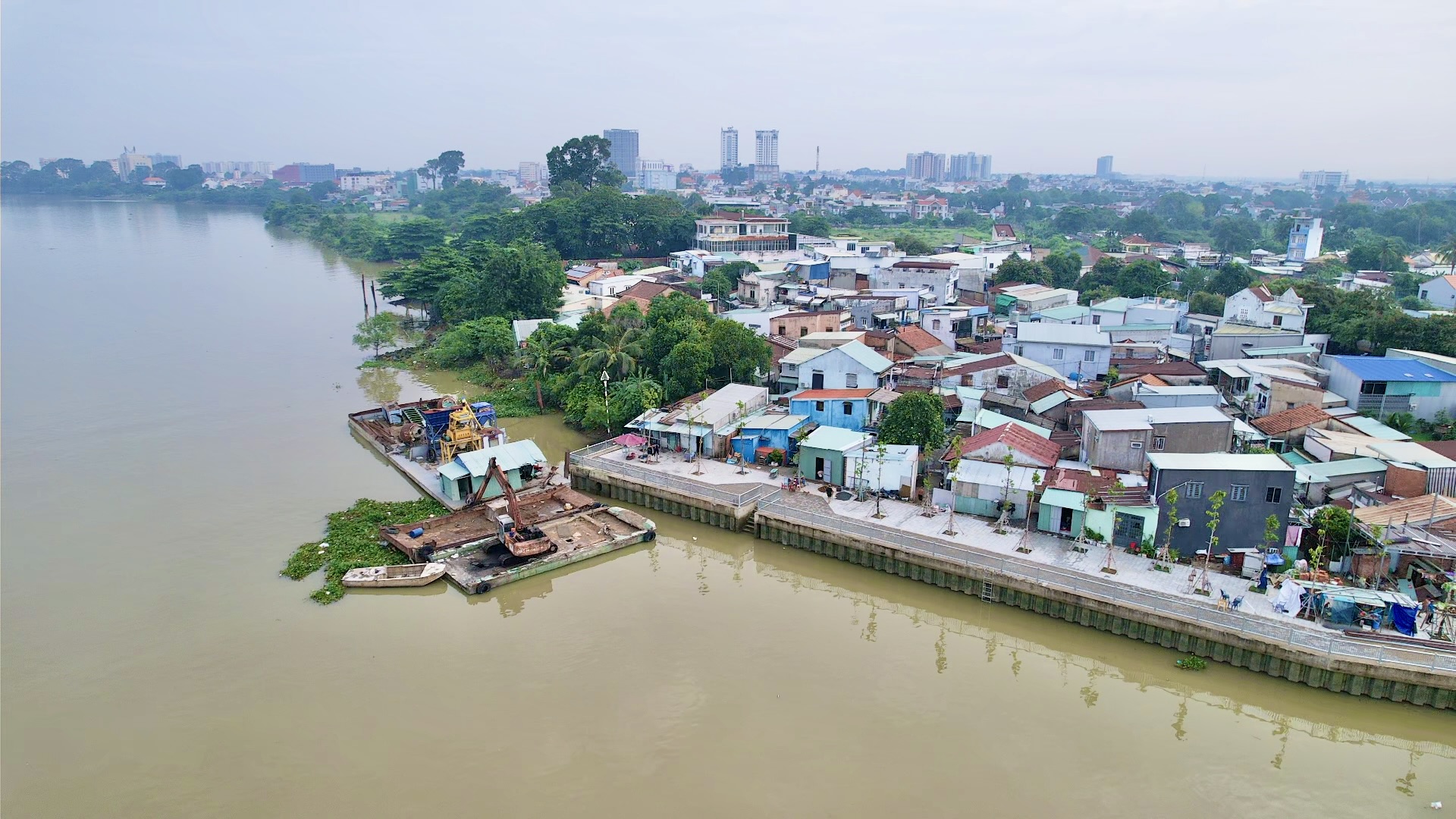 Gỡ vướng mặt bằng, đưa dự án chống ngập suối Chùa - Bà Lúa - Cầu Quan về đích đúng hẹn- Ảnh 1.