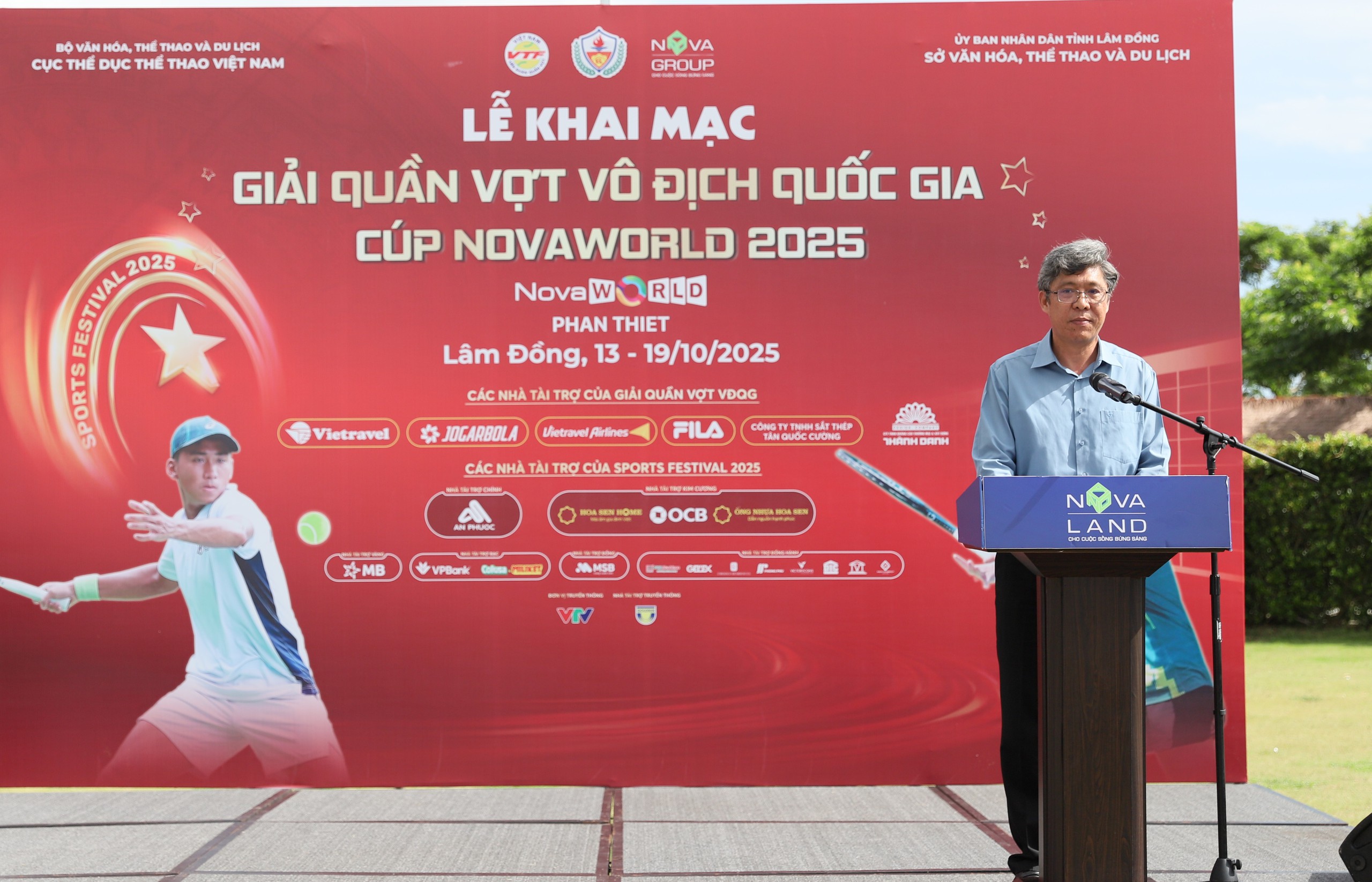 Khai mạc giải quần vợt vô địch Quốc gia ở Lâm Đồng- Ảnh 2. Khai mạc giải quần vợt vô địch Quốc gia ở Lâm Đồng- Ảnh 2.