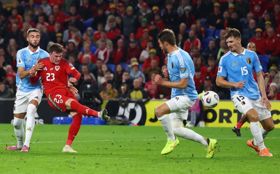 De Bruyne lập cú đúp, Bỉ ngược dòng đánh bại Xứ Wales- Ảnh 2. De Bruyne lập cú đúp, Bỉ ngược dòng đánh bại Xứ Wales- Ảnh 2.