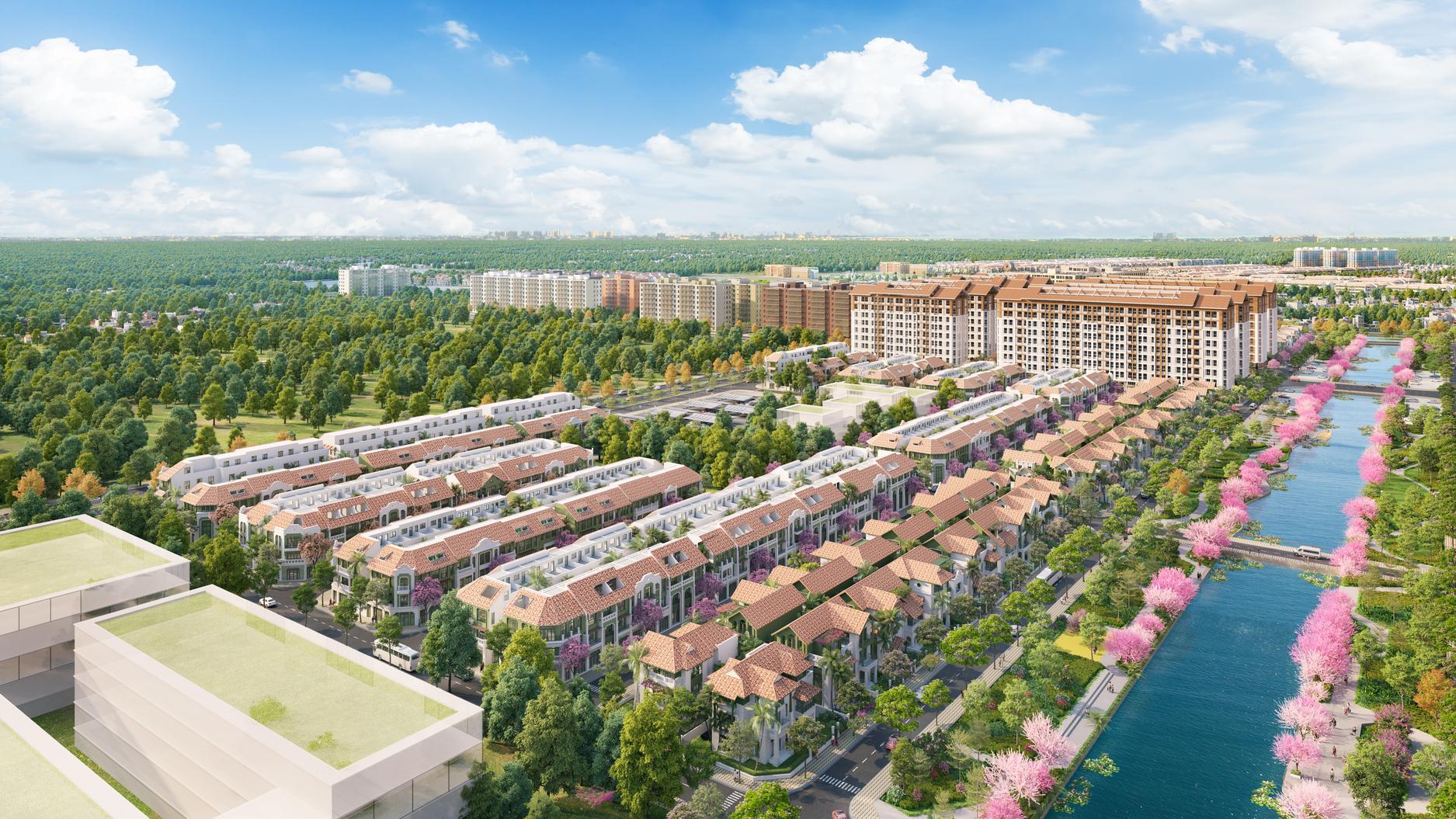 Quy hoạch độc đáo phân khu Flora Avenue dự án Sun Group Nam Hà Nội- Ảnh 1.