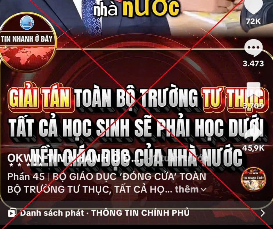 Bộ Giáo dục và Đào tạo bác tin đồn giải thể trường ngoài công lập- Ảnh 3. Bộ Giáo dục và Đào tạo bác tin đồn giải thể trường ngoài công lập- Ảnh 3.