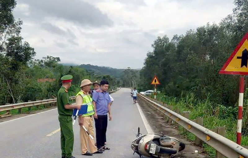 Hiện trường vụ tai nạn. Hiện trường vụ tai nạn.