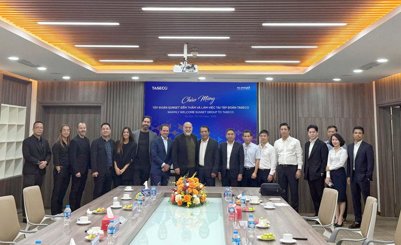 Thương hiệu quản lý khách sạn Sunset tại Dubai chọn Taseco Land làm đối tác chiến lược- Ảnh 1.